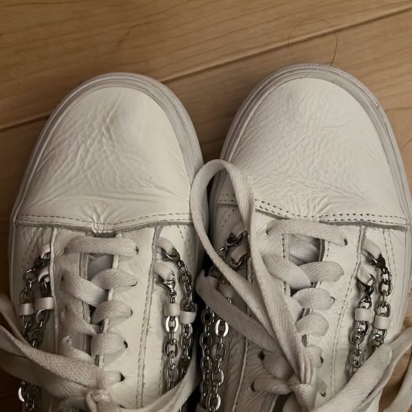 Silver Chain Vans Classic Platforms - Picture 3 of 5